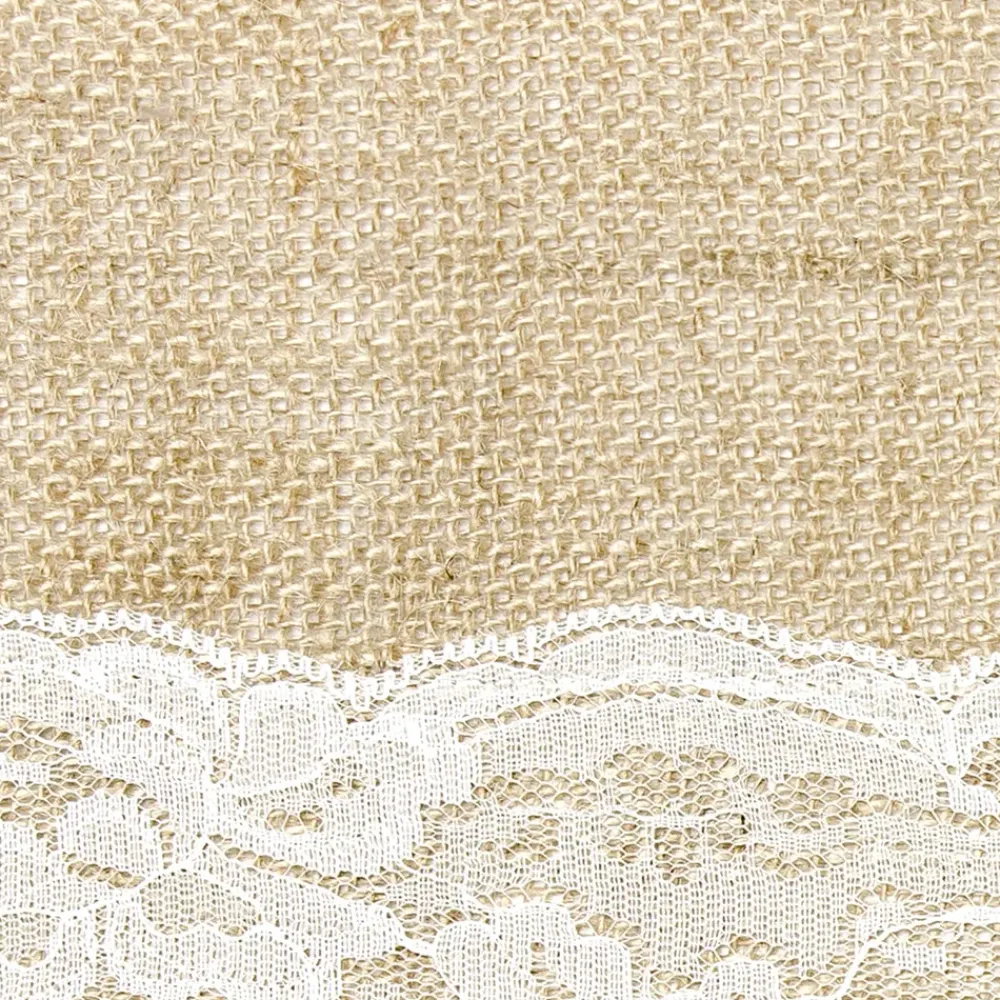Online PartyDeco sp. z o.o. Bordløber Jute med Blonde