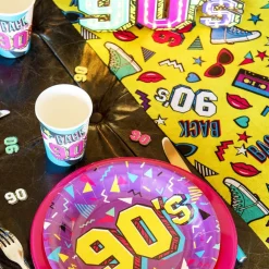 Santex Bordløber 90's Party - Borddækning