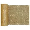Santex Bordløber Tyk Guld Glitter - Borddækning