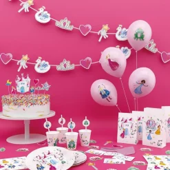 Ptit Clown Bordsdekoration Prinsesse - Oppyntning|Borddækning