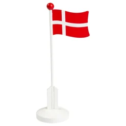 Hisab/Joker Company AB Bordsflag i Træ Danske flag - Souvenirs|Oppyntning