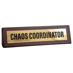 Boxer Gifts Ltd Bordskilt Chaos Coordinator - Spøg Og Skæmt-Artikler & Pranks|Hjem & Husholdning