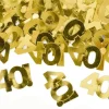 Outlet PartyDeco sp. z o.o. Bordskonfetti Tal 40 Guld Metallic