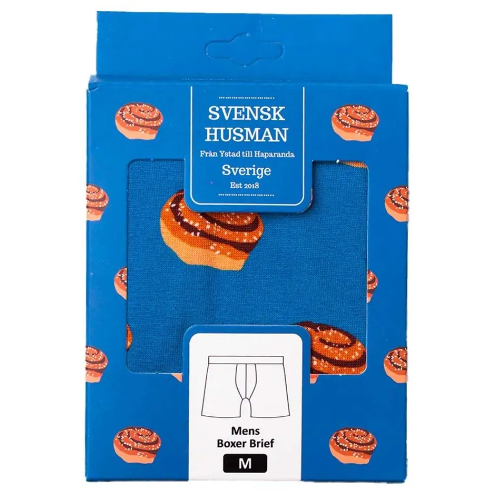 Svensk Husman Socks AB Boxershorts Kanelsnegle - Tøj