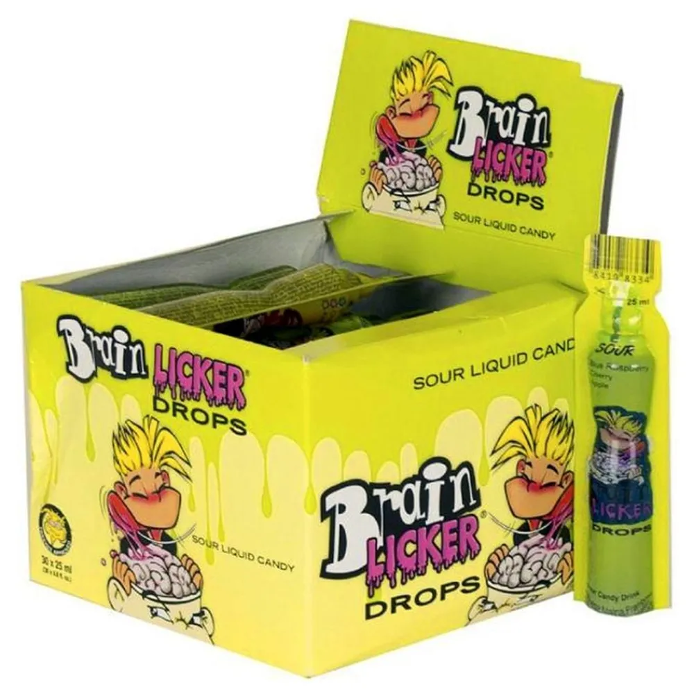 ERT Godis AB Brain Licker Drops Økonomipakke - Slik