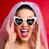 PartyDeco sp. z o.o. Briller Hjerte Bride to Be