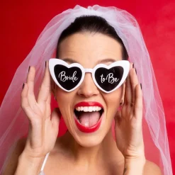 PartyDeco sp. z o.o. Briller Hjerte Bride to Be