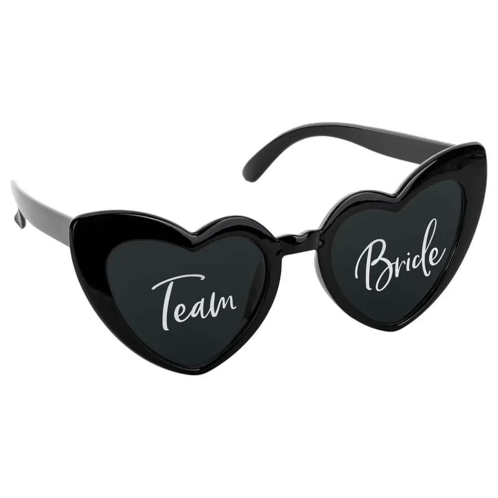 PartyDeco sp. z o.o. Briller Hjerte Team Bride - Tilbehør|Accessories
