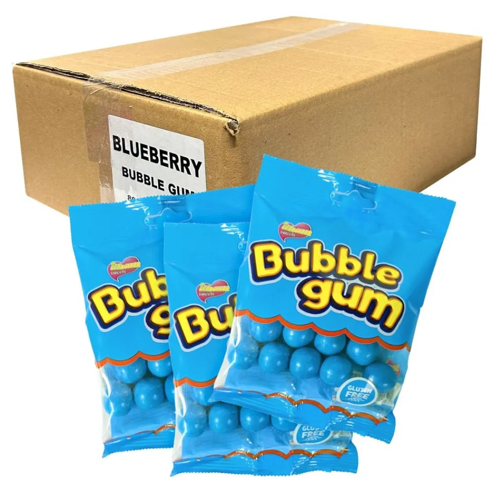 ERT Godis AB Bubble Gum Blåbær Økonomipakke - Slik