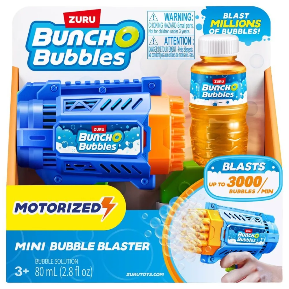 Discount ZURU Bunch O Bubbles Motorized Mini Bubble Blaster Sæbeboblepistol