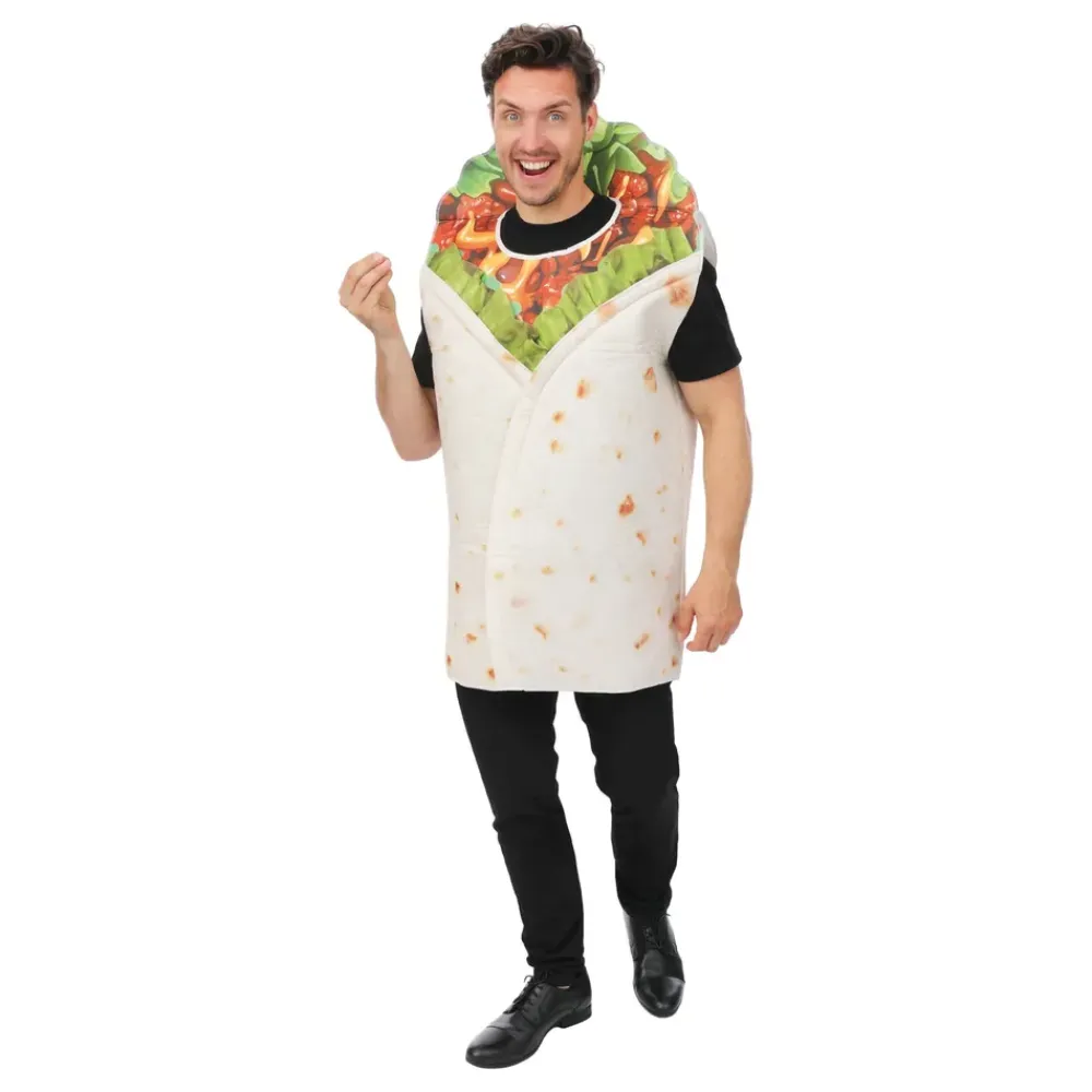 Ptit Clown Burrito Kostume - Udklædningskostumer|Kostumetema