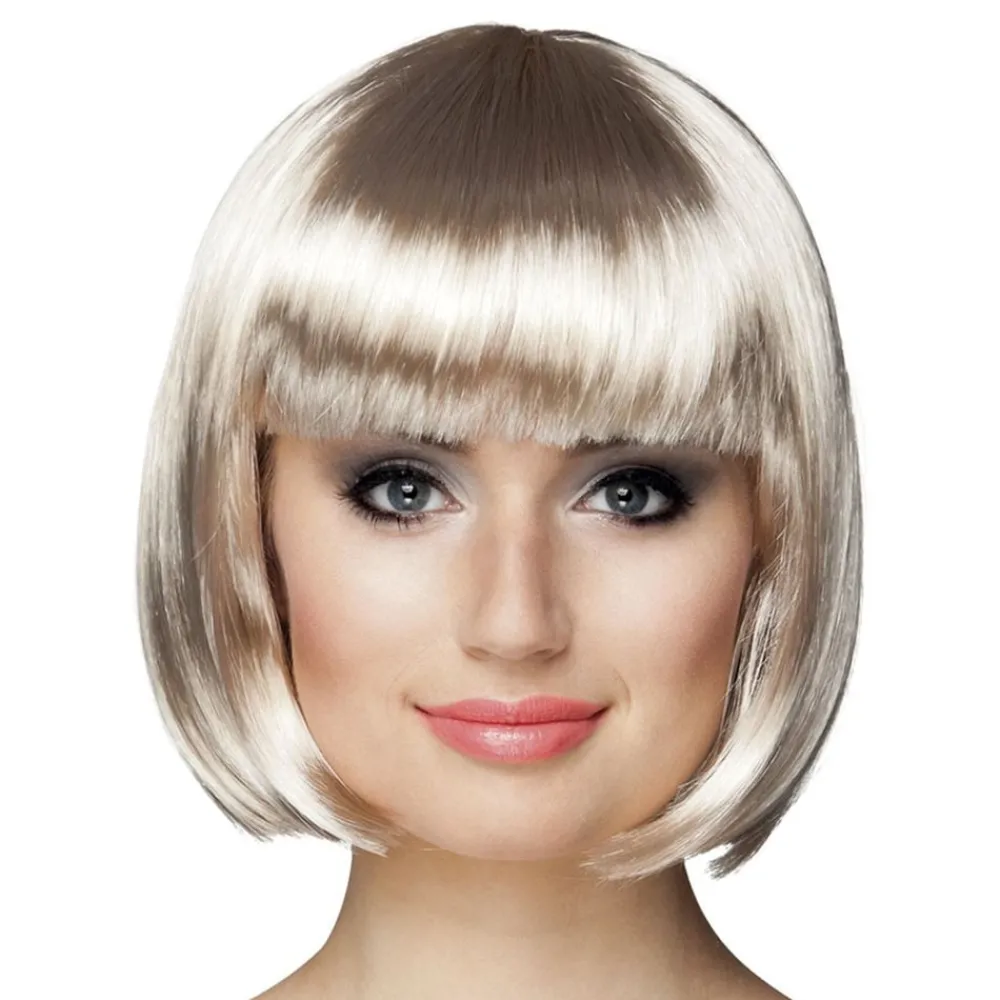 Boland Party Partners B.V. Cabaret Platinblond Paryk - Parykker