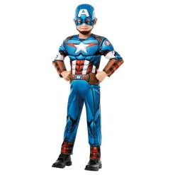 New Rubies Netherland B.V. Captain America Børnekostume Deluxe