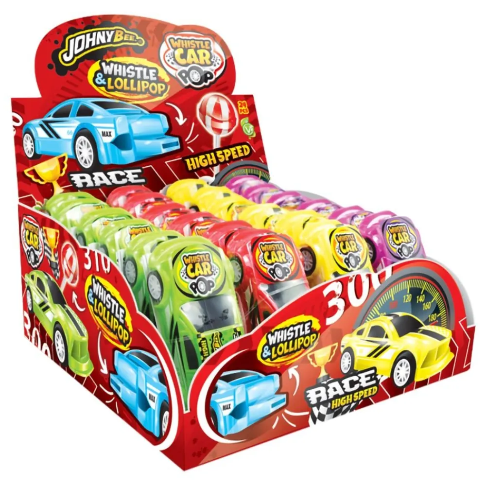 Hot ERT Godis AB Car Whistle & Lollipop Økonomipakke