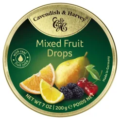 Hultén försäljning AB Cavendish Mixed Fruitdrops - Slik