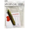 Dynäs Import AB Cellofanpose med Sløjfe og Stickers - Festtilbehør|Gaveindpakning