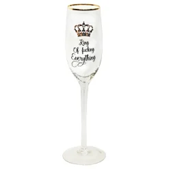Inter Agenturer AB Champagneglas King of Everything - Drikkeglas