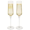 Out of the blue KG Champagneglas Sæt Happy Birthday - Drikkeglas