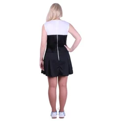 Wicked Costumes Ltd Cheerleaderkostume Sort/Hvidt - Udklædningskostumer|Kostumetema