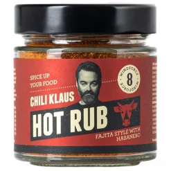 Chili Klaus A/S Chili Klaus Hot Rub Fajita Style Habanero - Kolonial
