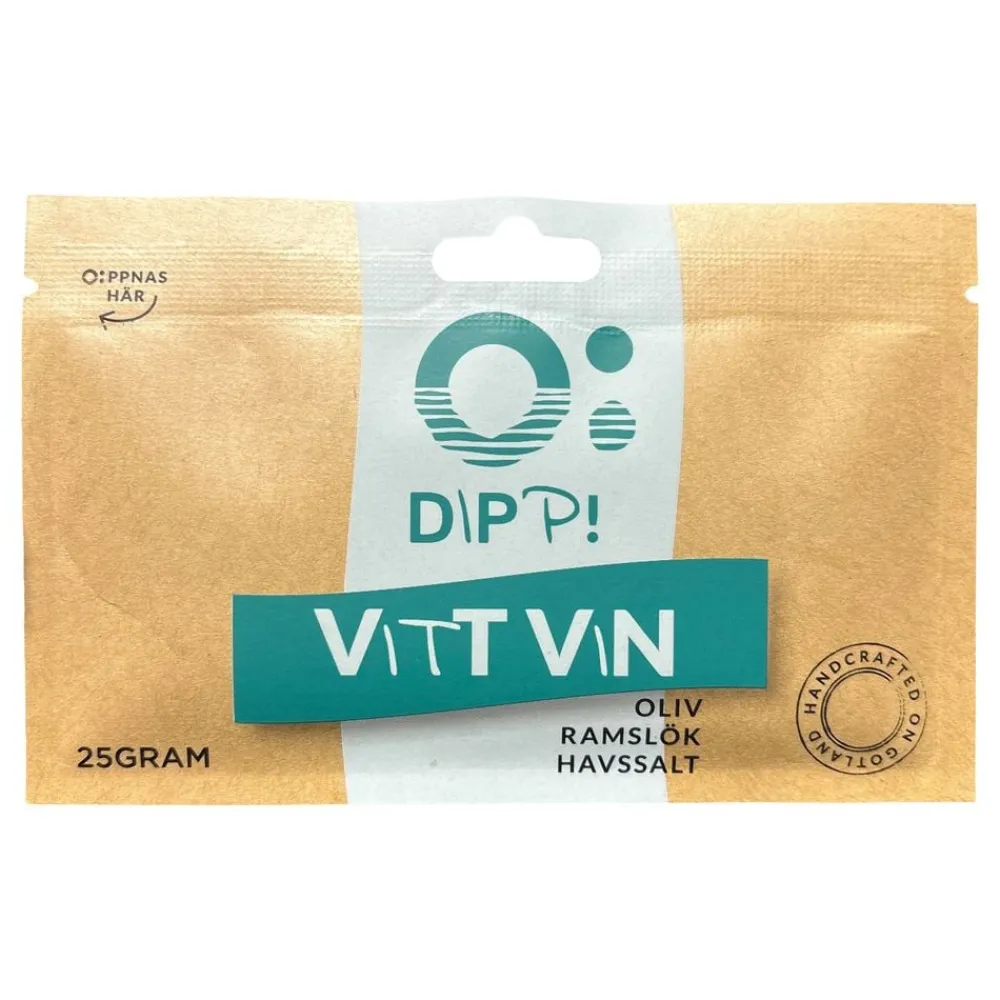 USA Godis AB Ö-Chips Dippemix Hvidvin Oliven Ramsløg Havsalt - Snacks