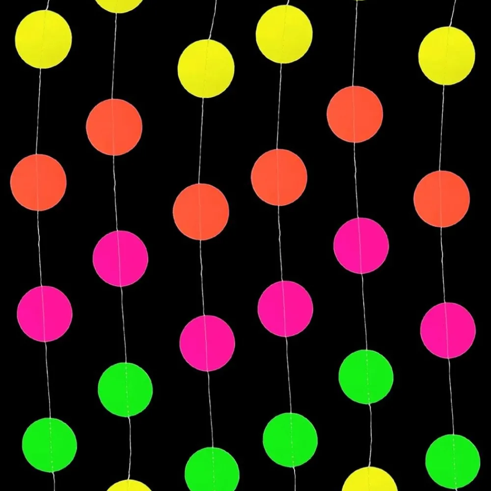 Partyking AB Cirkler UV Neon Guirlande - Oppyntning