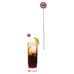ESPA NV Cocktailpinde Trafikskilt 18 - Drinkstilbehør