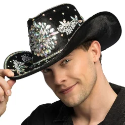 Discount Boland Party Partners B.V. Cowboyhat Crystal Sort
