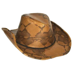 ESPA NV Cowboyhat Krokodillemønstret - Kostumetema|Hatte