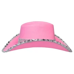 Boland Party Partners B.V. Cowboyhat Lyserød - Kostumetema|Hatte