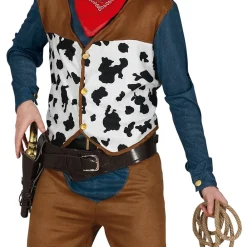 Fiestas Guirca, S.L Cowboy Kostume - Udklædningskostumer|Kostumetema