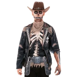 Rubies Netherland B.V. Cowboy Skelet Kostume - Udklædningskostumer|Kostumetema