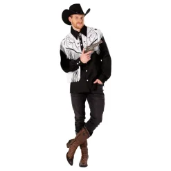 ESPA NV Cowboyskjorte Herre - Tøj|Udklædningskostumer