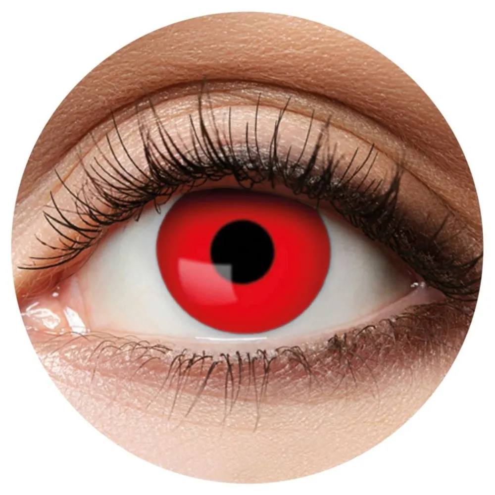 Hisab/Joker Company AB Crazylinser Red Devil - Farvede Linser