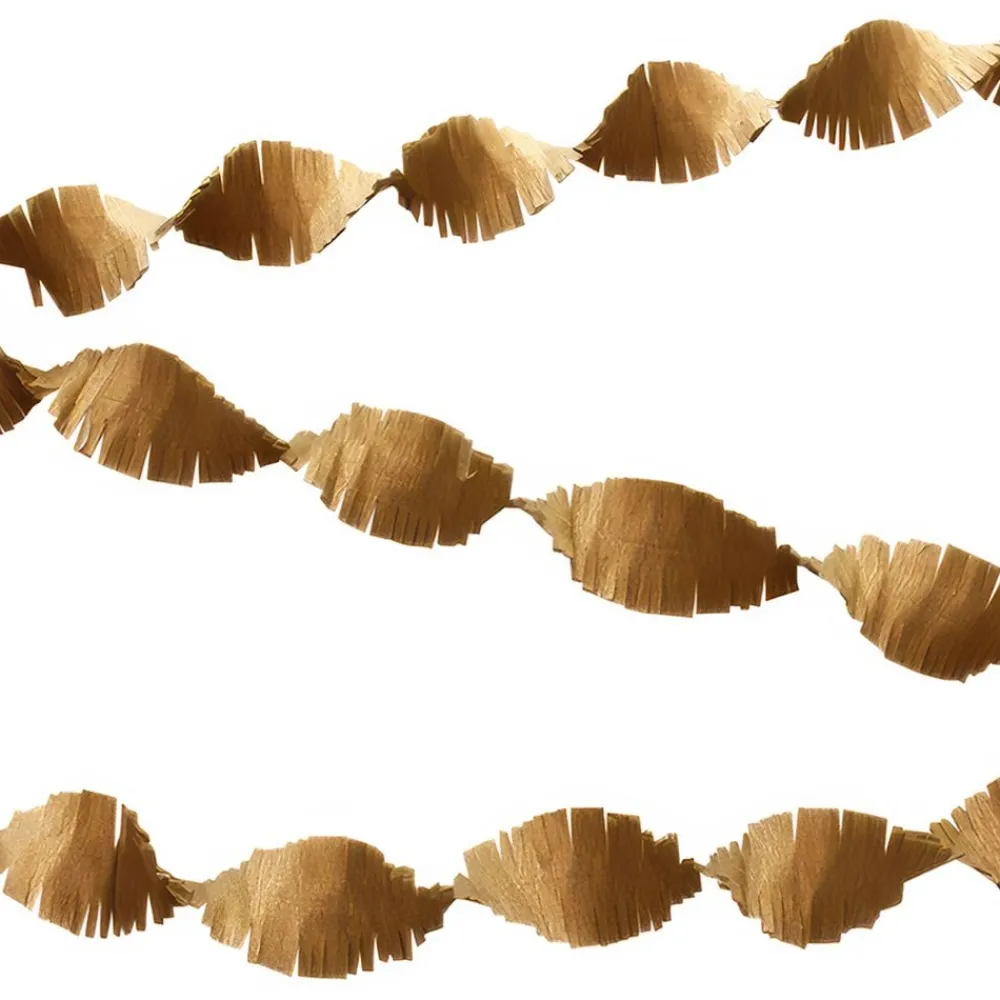 Outlet Globos Europe B.V. Crepeguirlande Guld