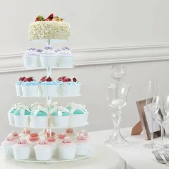 Partyking AB Cupcakestativ i Akrylplast Fem Lag - Servering|Borddækning