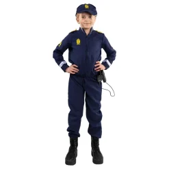 Discount Wilbers Karnaval B.V. Dansk Politi Børnekostume
