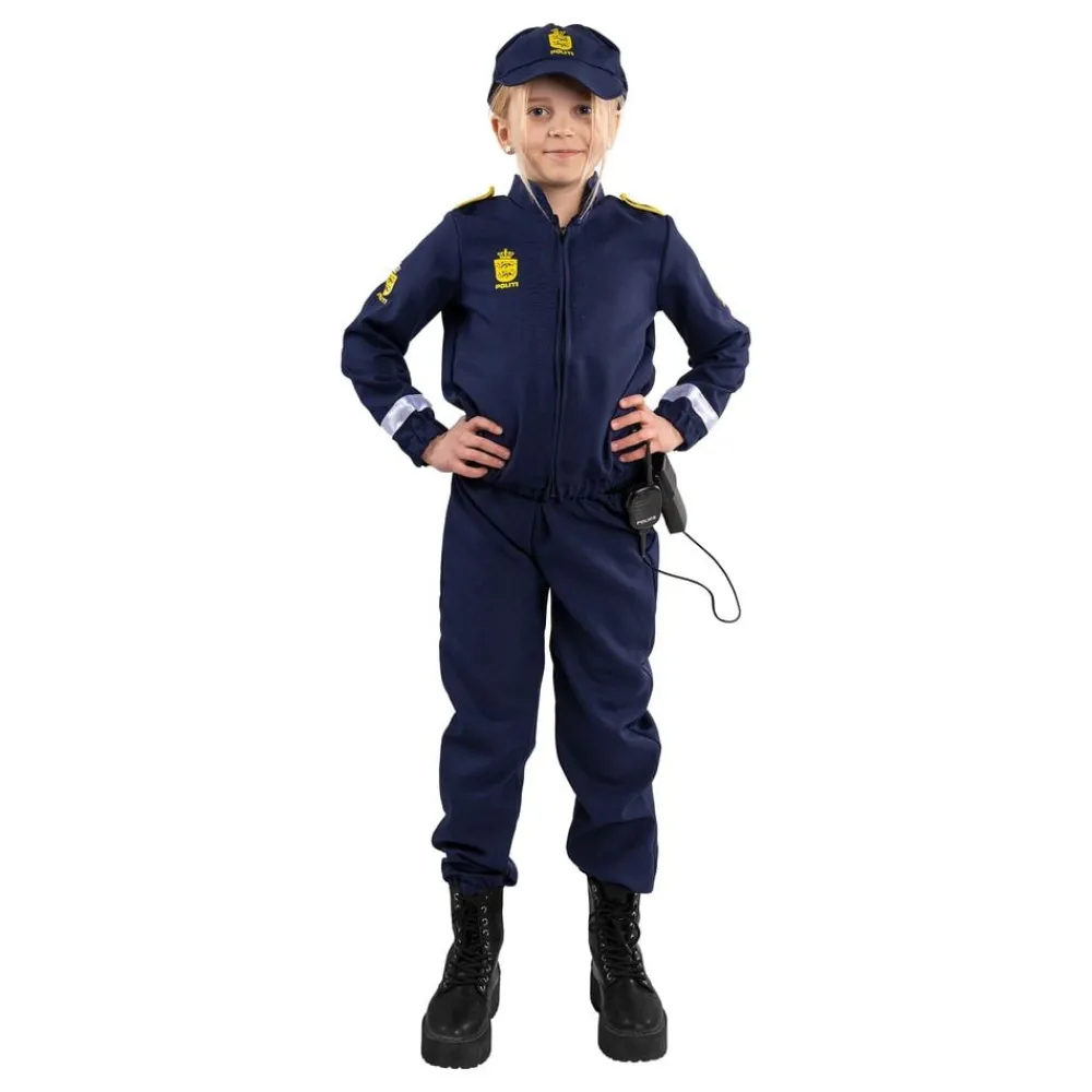 Discount Wilbers Karnaval B.V. Dansk Politi Børnekostume