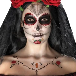 Discount Rubies Netherland B.V. Day of the Dead Ansigtstatoveringer
