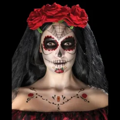 Discount Rubies Netherland B.V. Day of the Dead Ansigtstatoveringer