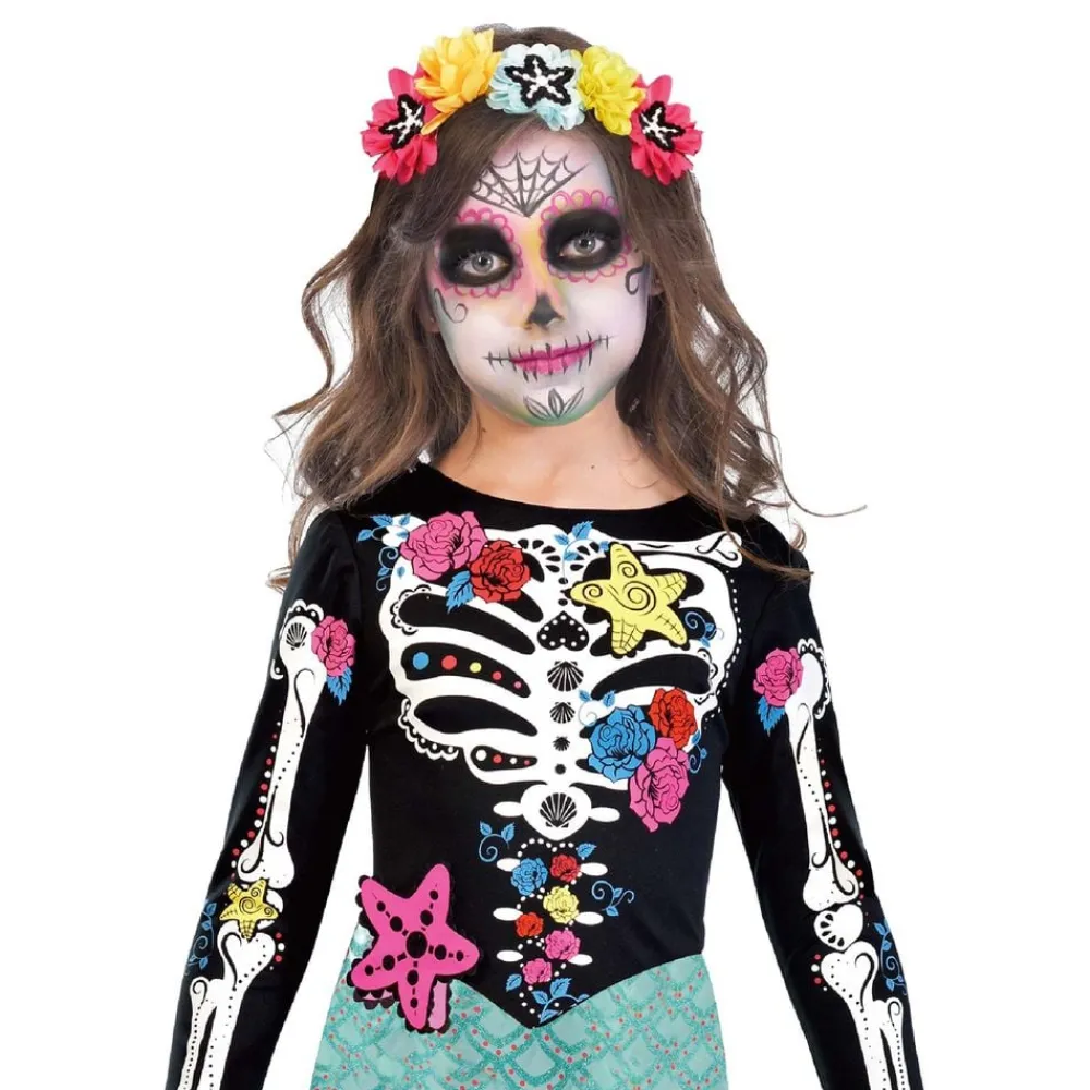 Reithmüller Europe GmbH Day of the Dead Havfrue Børnekostume