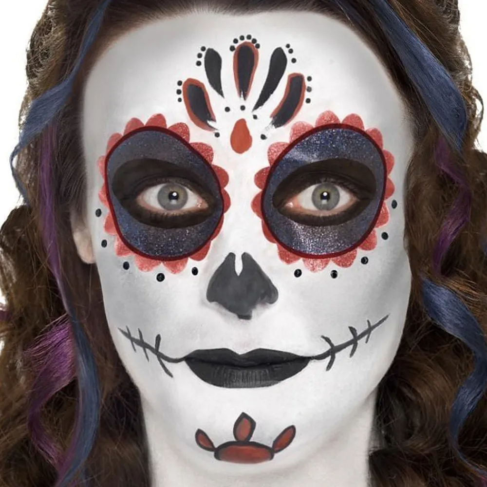 Rubies Netherland B.V. Day of the Dead Sminkesæt - Sminke