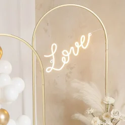 PartyDeco sp. z o.o. Dekorationsstativ Bue Guld - Balloner