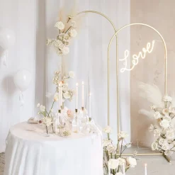 PartyDeco sp. z o.o. Dekorationsstativ Bue Guld - Balloner
