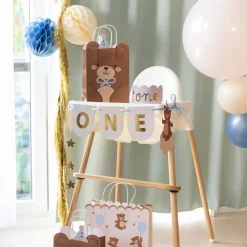 Clearance PartyDeco sp. z o.o. Dekorationssæt til Stol Teddybjørn med Krone