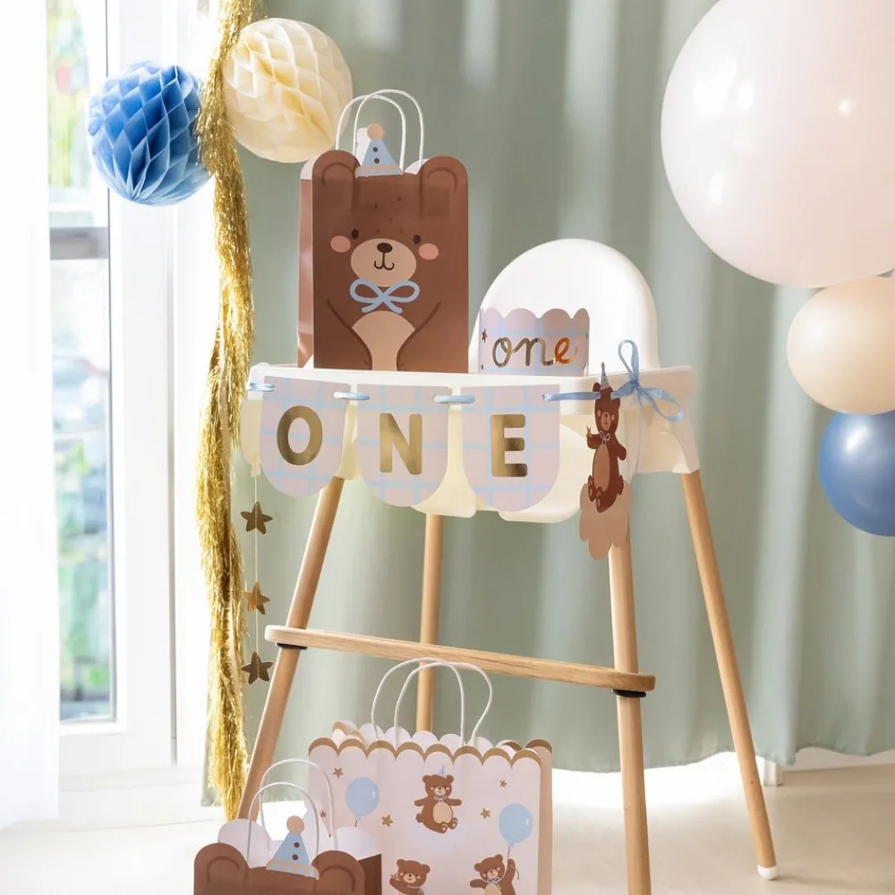 Clearance PartyDeco sp. z o.o. Dekorationssæt til Stol Teddybjørn med Krone