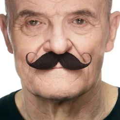 Butterick's AB Detektiv Moustache Sort - Tilbehør