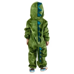 Folat B.V. Dinosaur Jumpsuit Børnekostume - Tøj|Udklædningskostumer