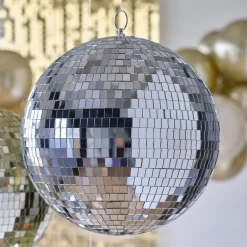 Boland Party Partners B.V. Diskokugle Sølv - Discobelysning|Oppyntning