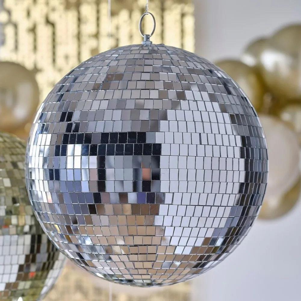 Boland Party Partners B.V. Diskokugle Sølv - Discobelysning|Oppyntning